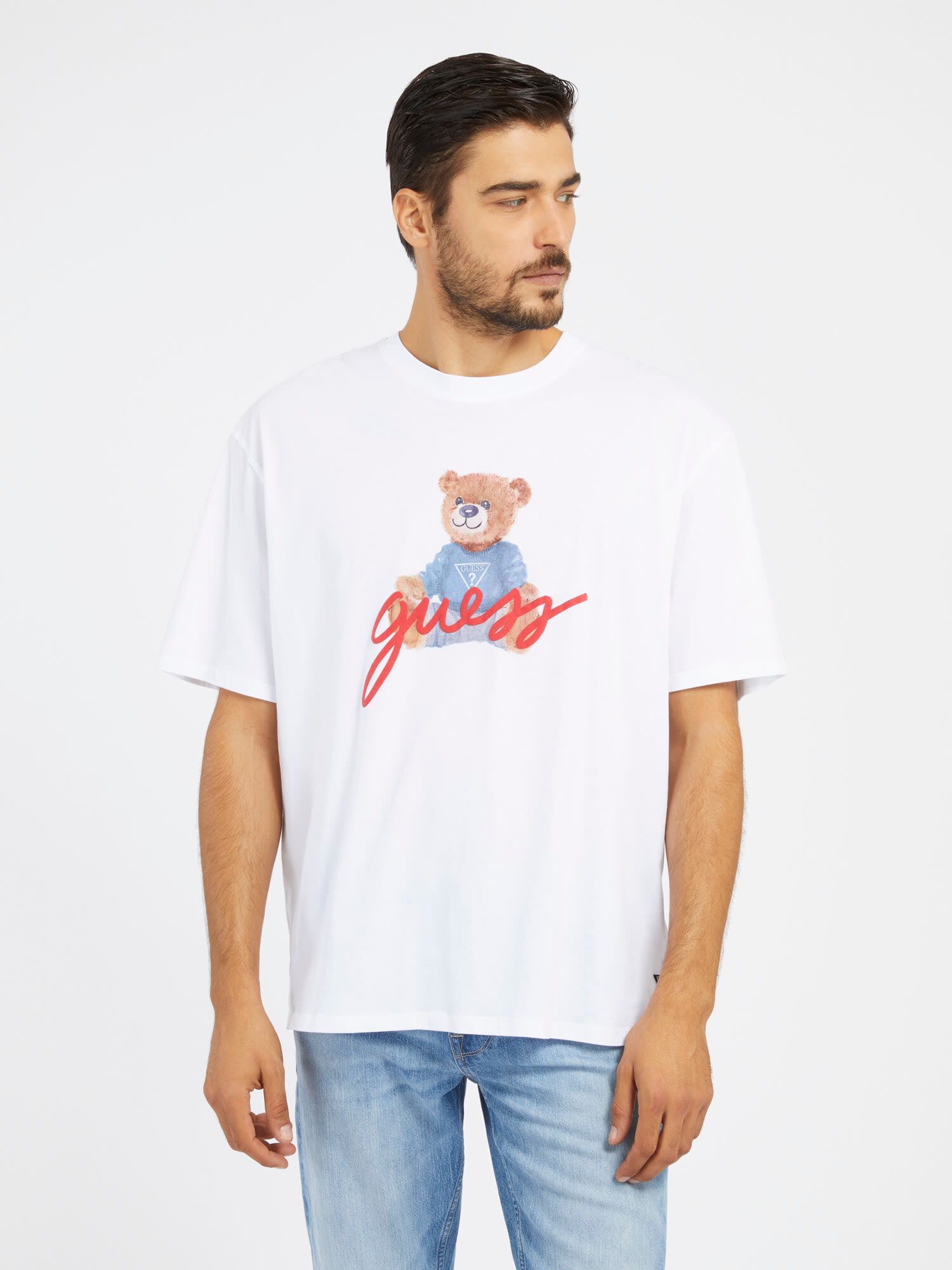 Guess jeans hot sale tee shirt
