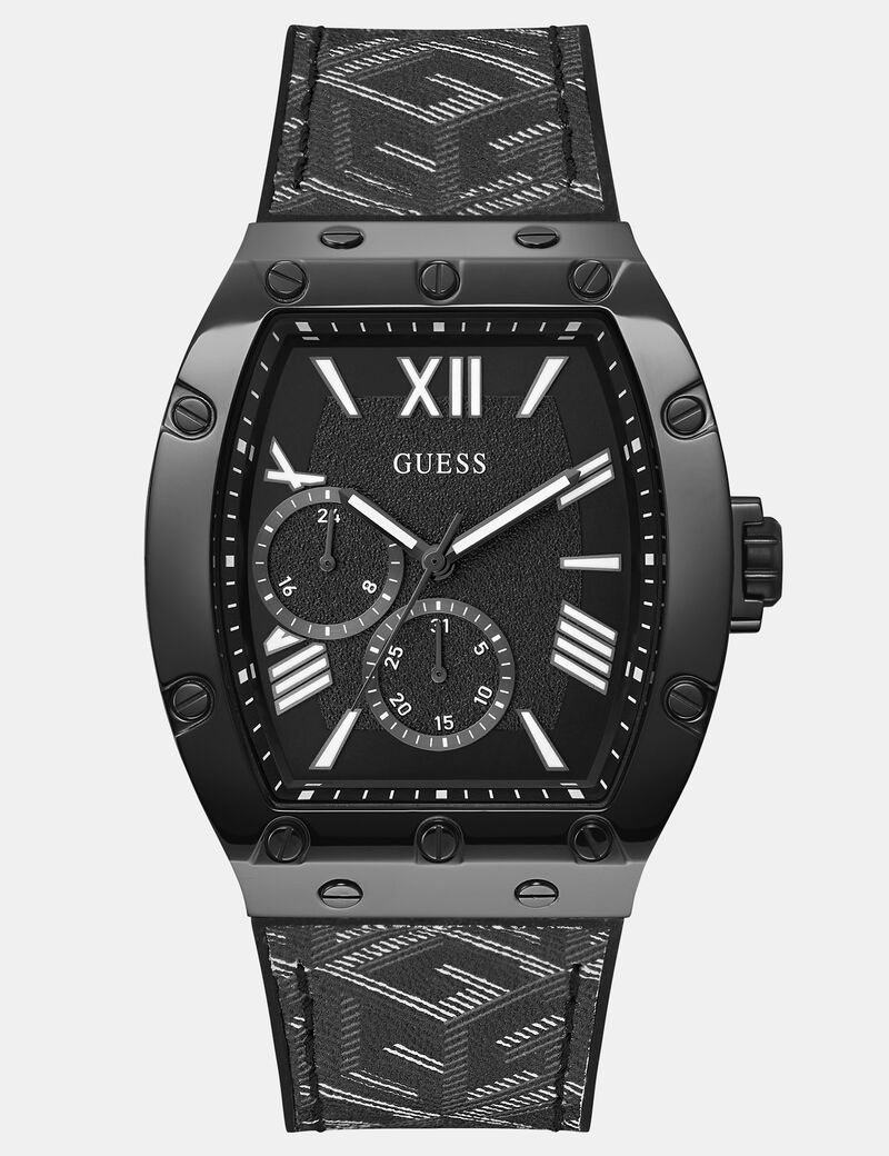 Multi-function watch with G Cube print