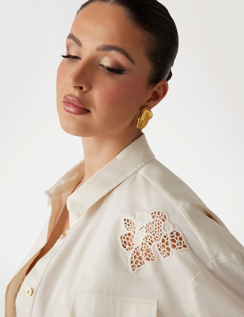 Marciano embroidered shirt