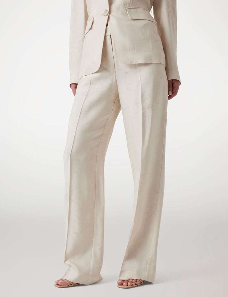 Marciano jacquard straight pants