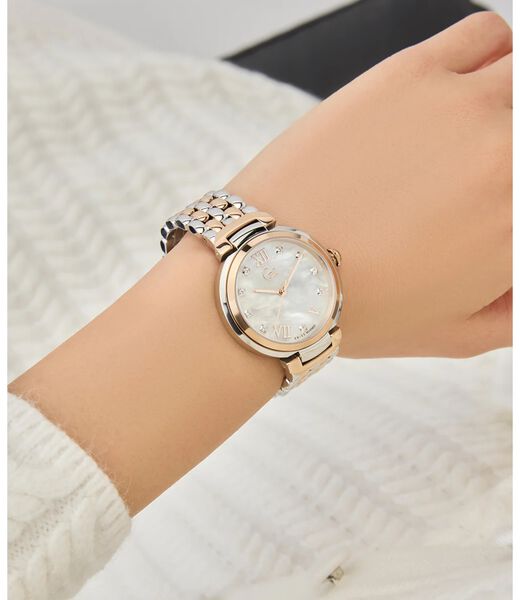 Gc Allure dual tone metal watch