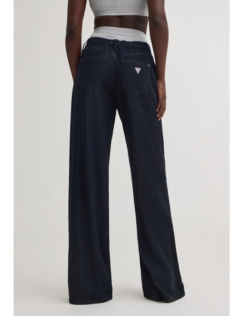 guess wide loose jeans