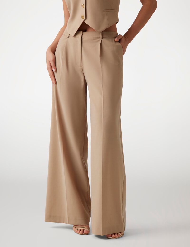 Marciano wool-blend pants