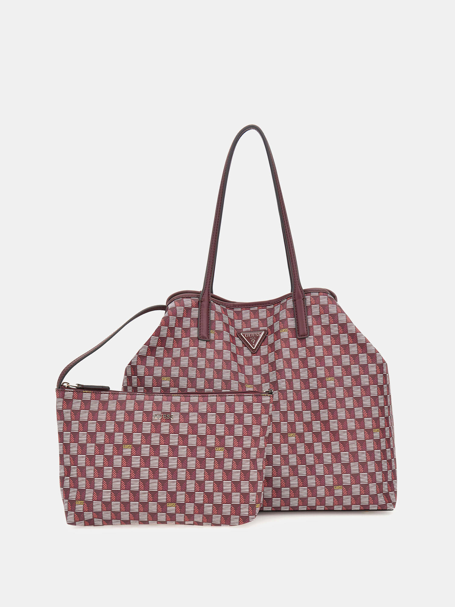 Guess checkered bag cheap