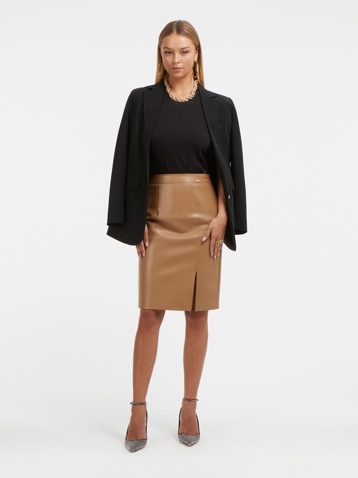 Guess leather skirt 2025