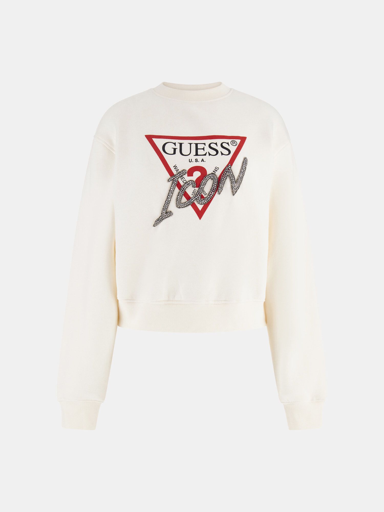 Guess icon sweatshirt top