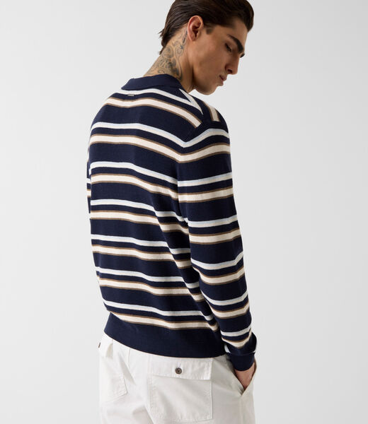 SS KNITTED BOWLING KNIT TOP