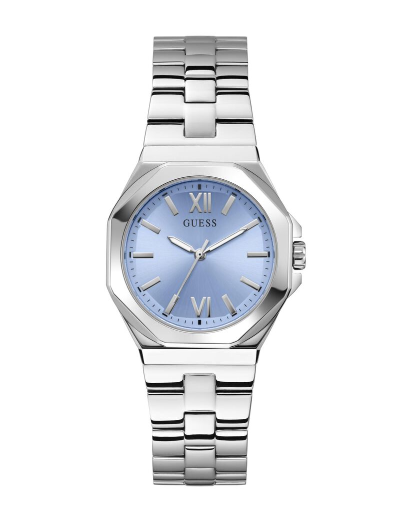 Ladies Silver Tone Analog Watch