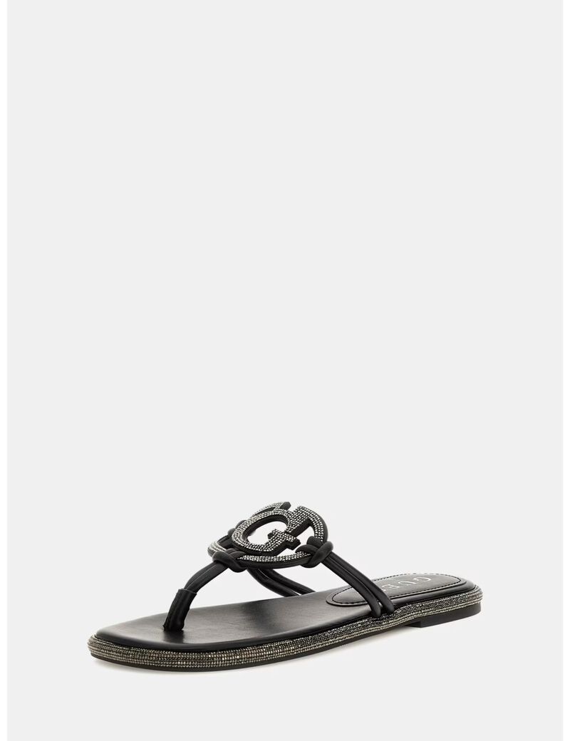 Saima Rhinestone Signature Sandals