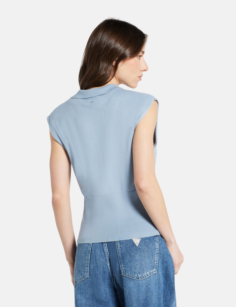 Ss Polo Collar Rhode Sweater