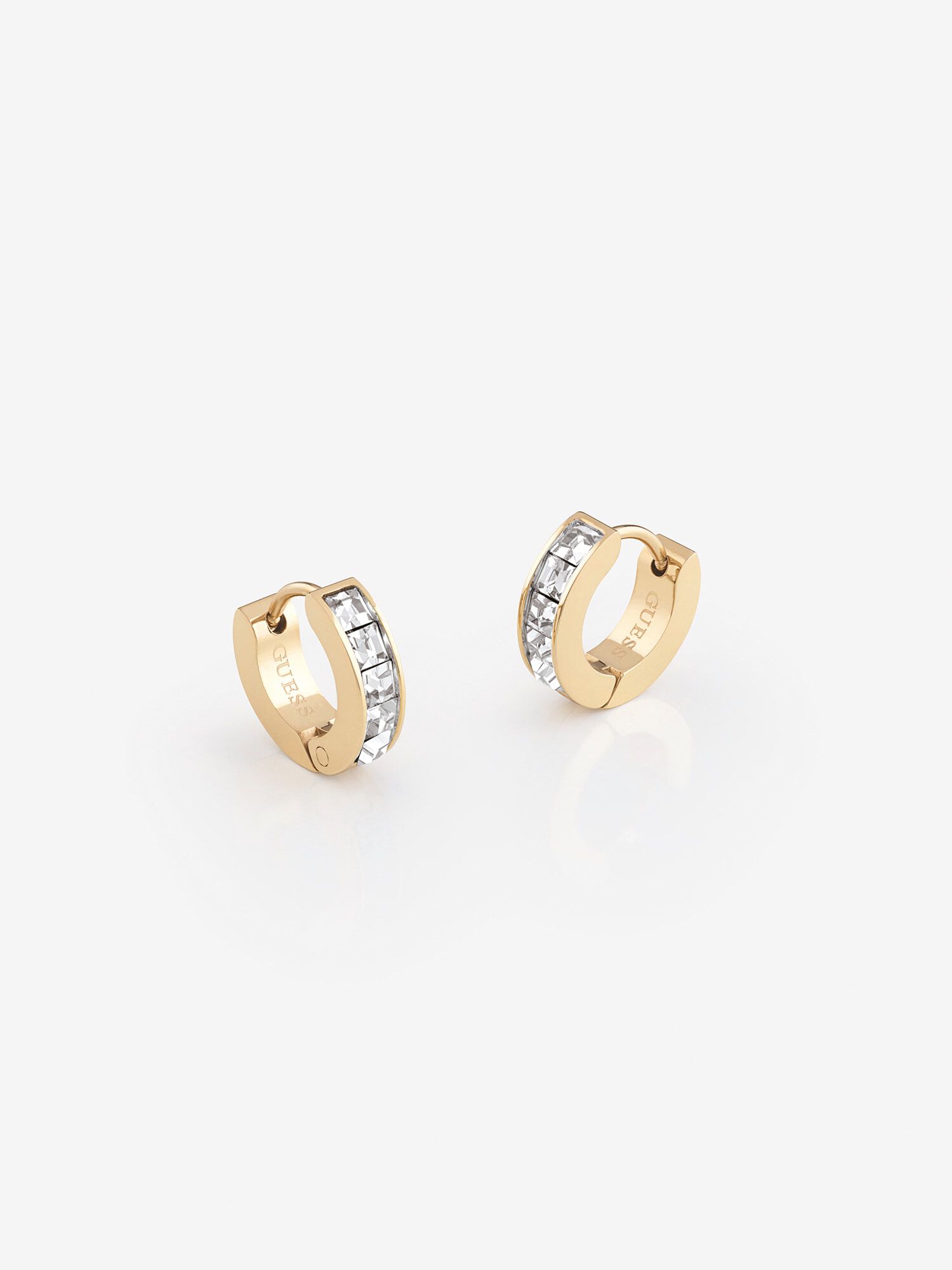 Guess earrings gold clearance