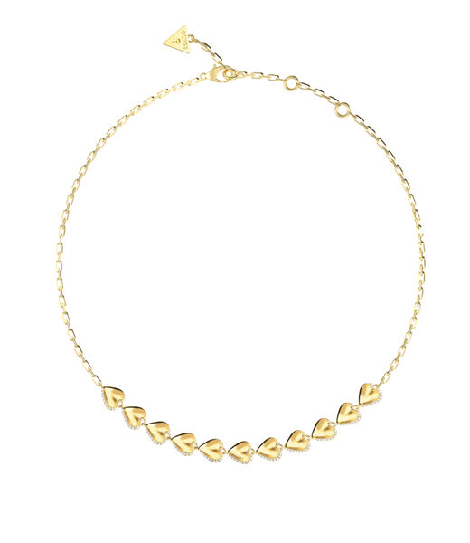 16-18" multi hearts necklace