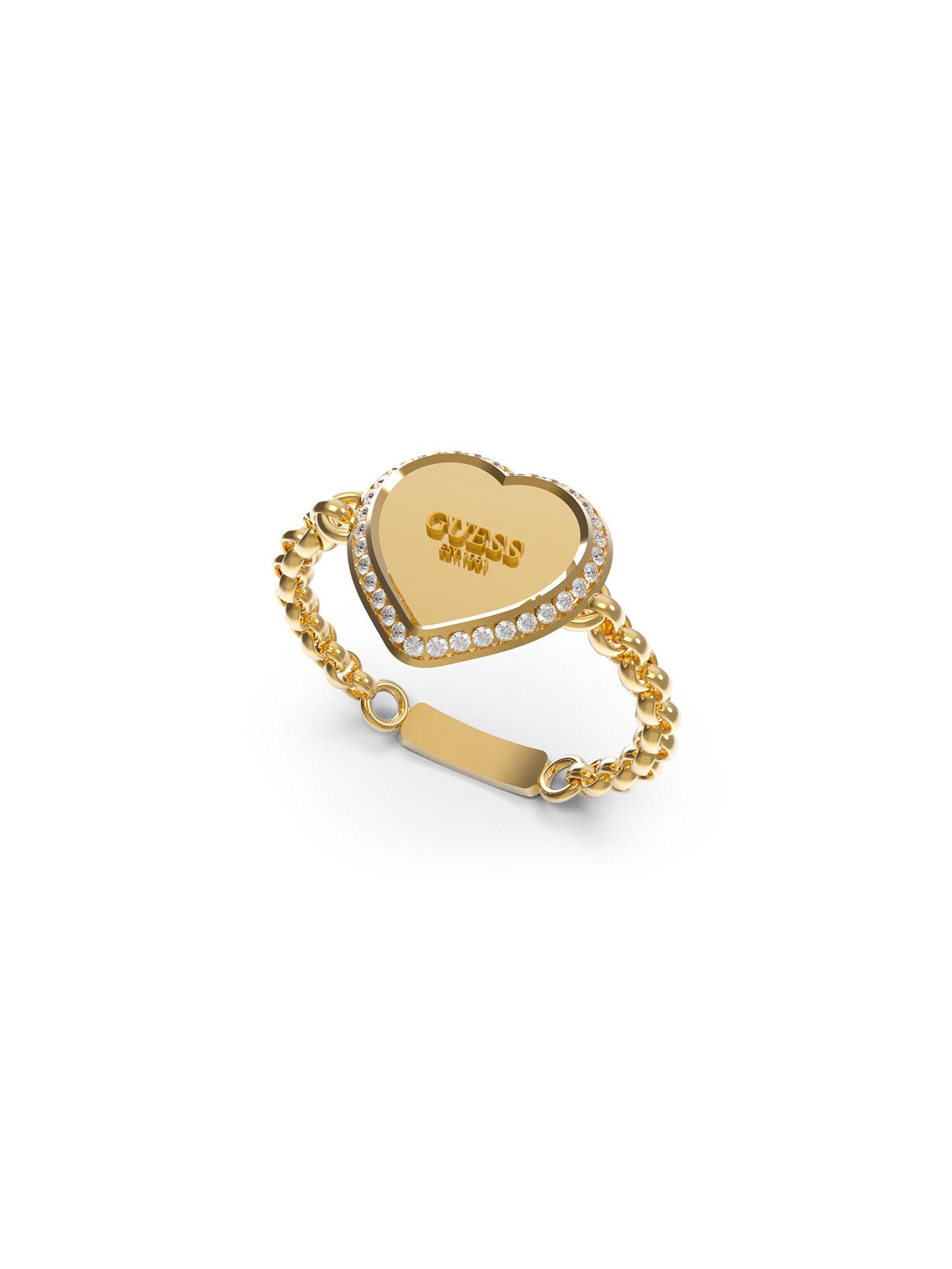 Guess heart ring hotsell