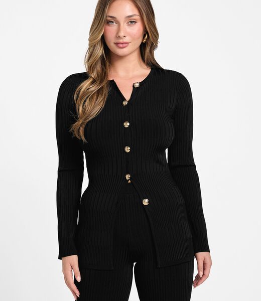 Marciano rib-knit cardigan