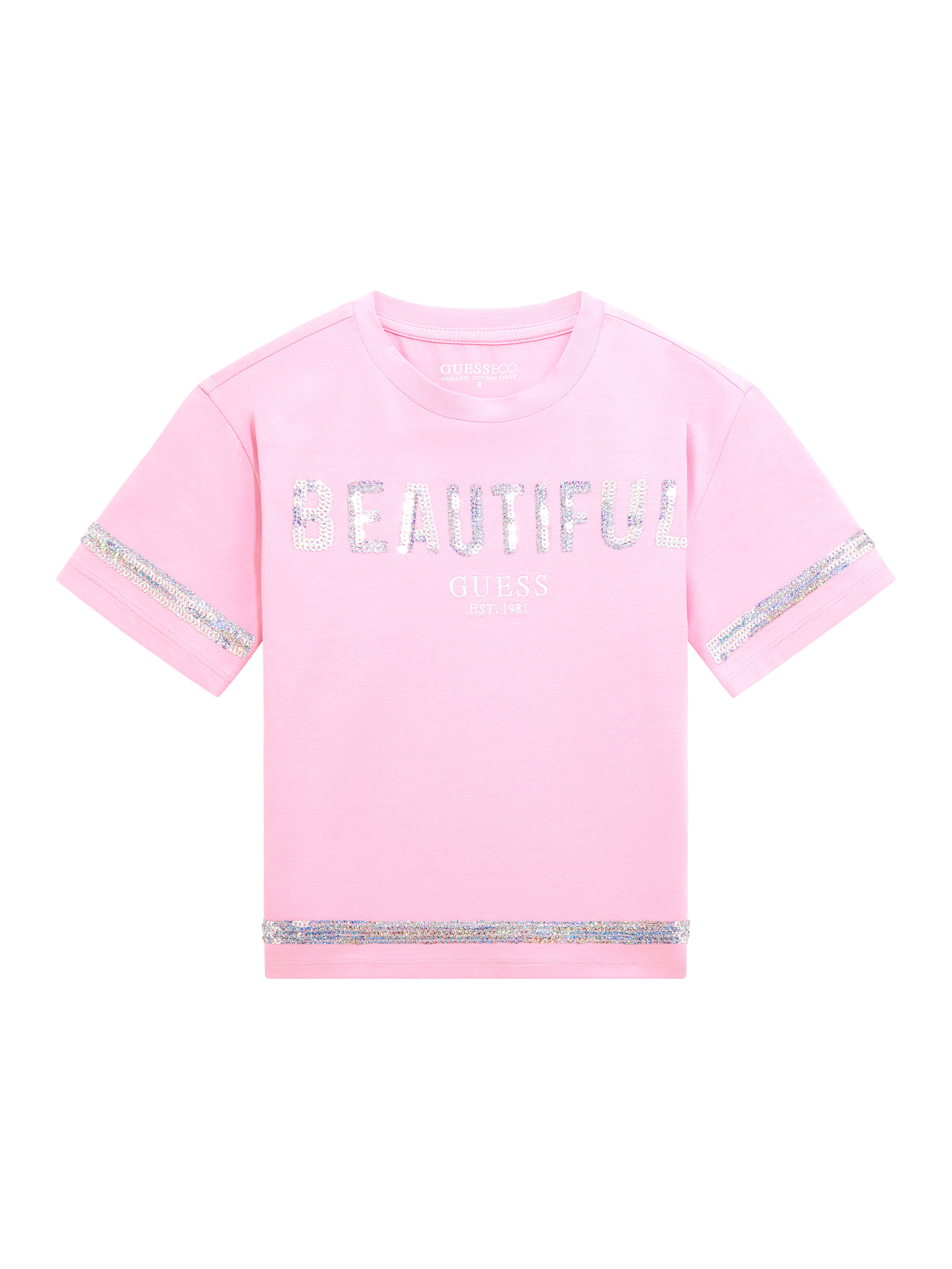 Shop GUESS Online Sequins t shirt