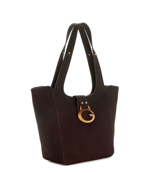 Camden Faux-Suede Tote Bag