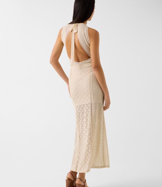guess openwork long dress