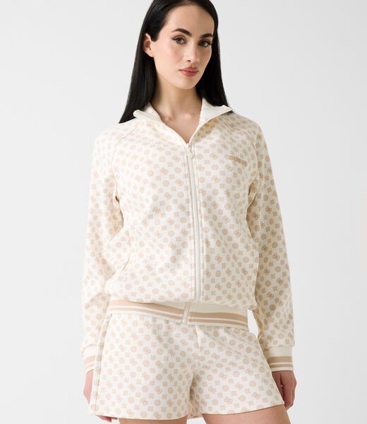 Full zip scuba sweatshirt