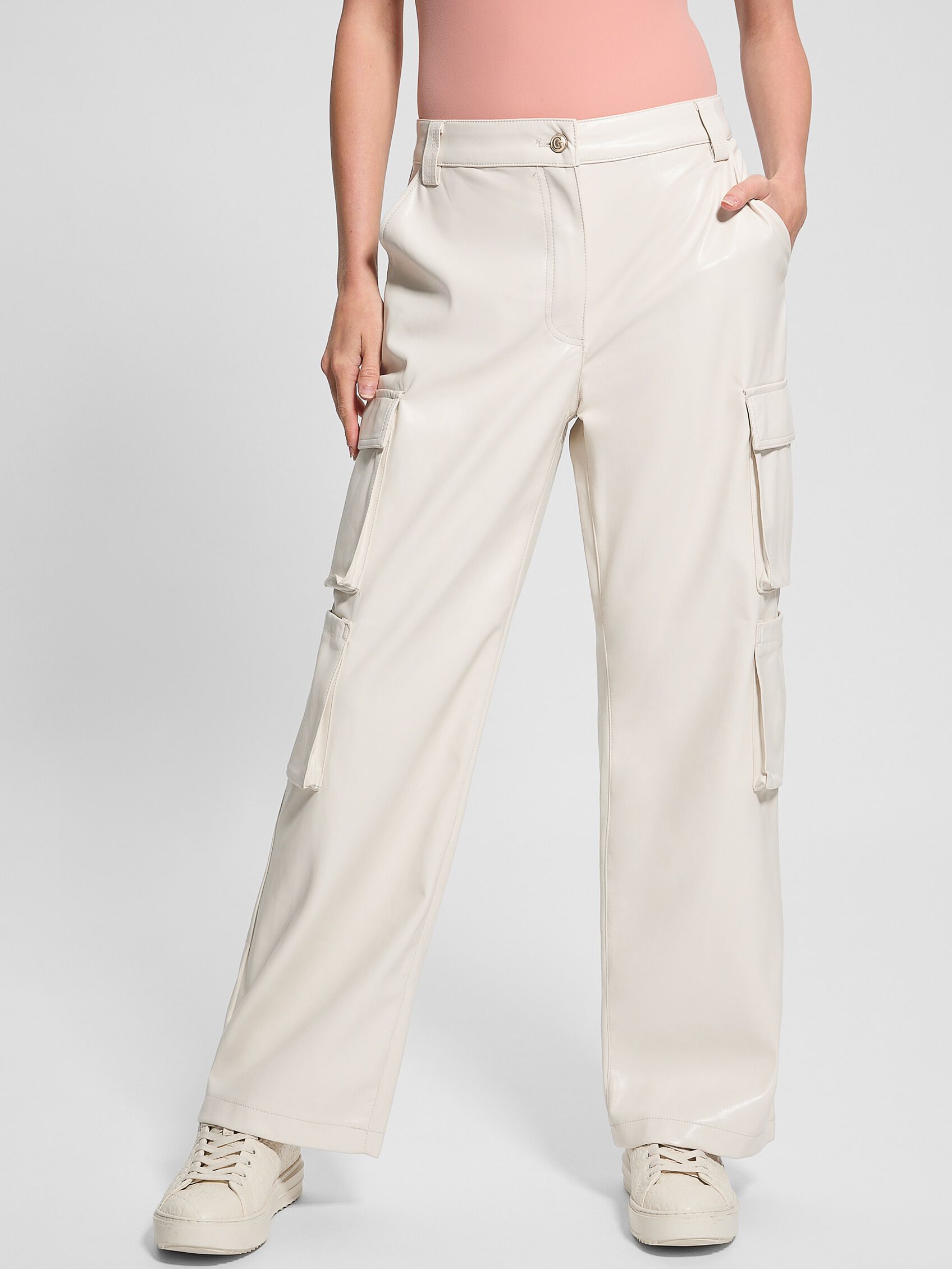 Guess cargo pants womens sales