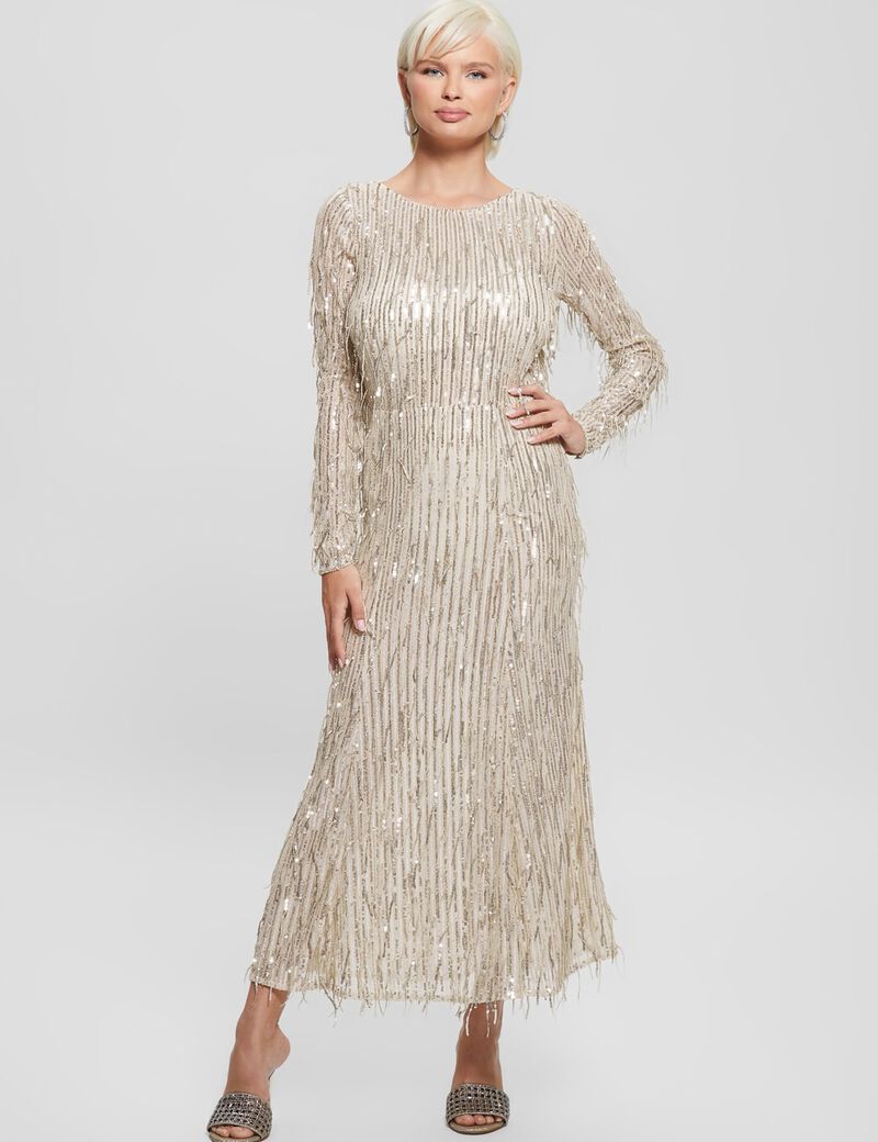 Fringes With Sequins Dress