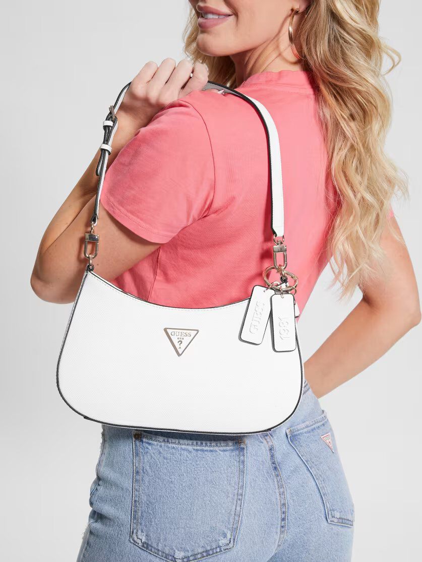 Noelle Saffiano Shoulder Bag