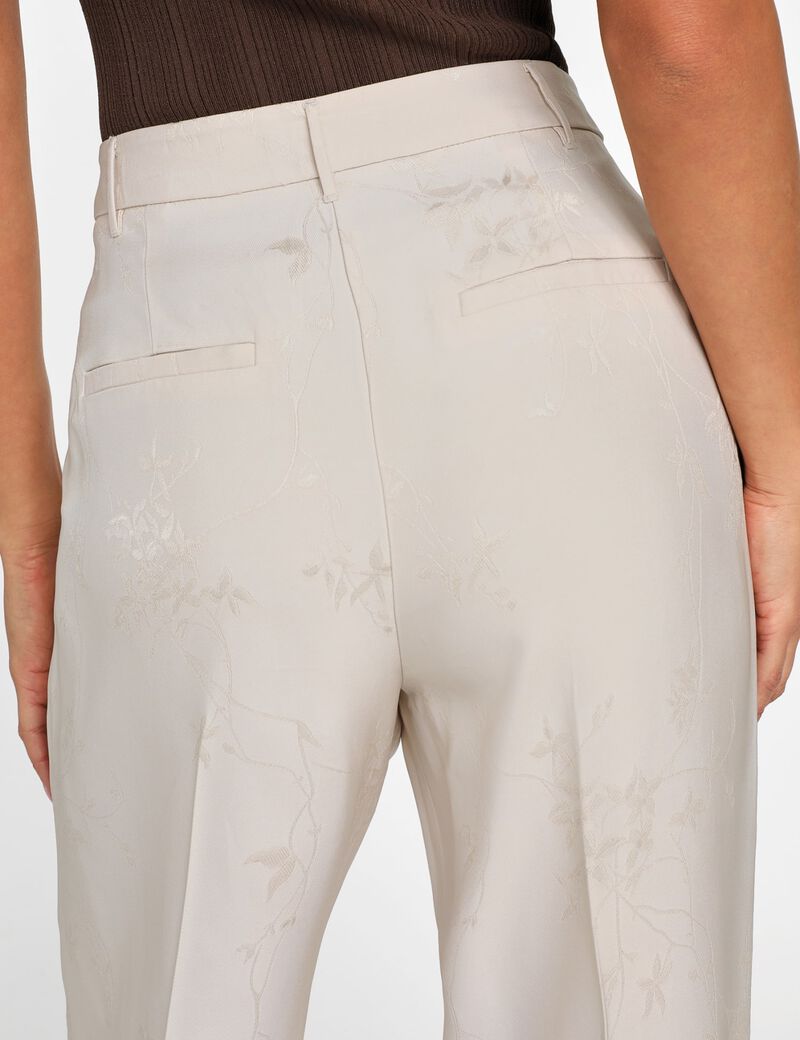 Marciano jacquard straight pants