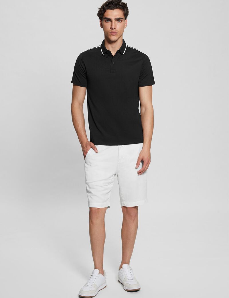 Logo bands polo shirt