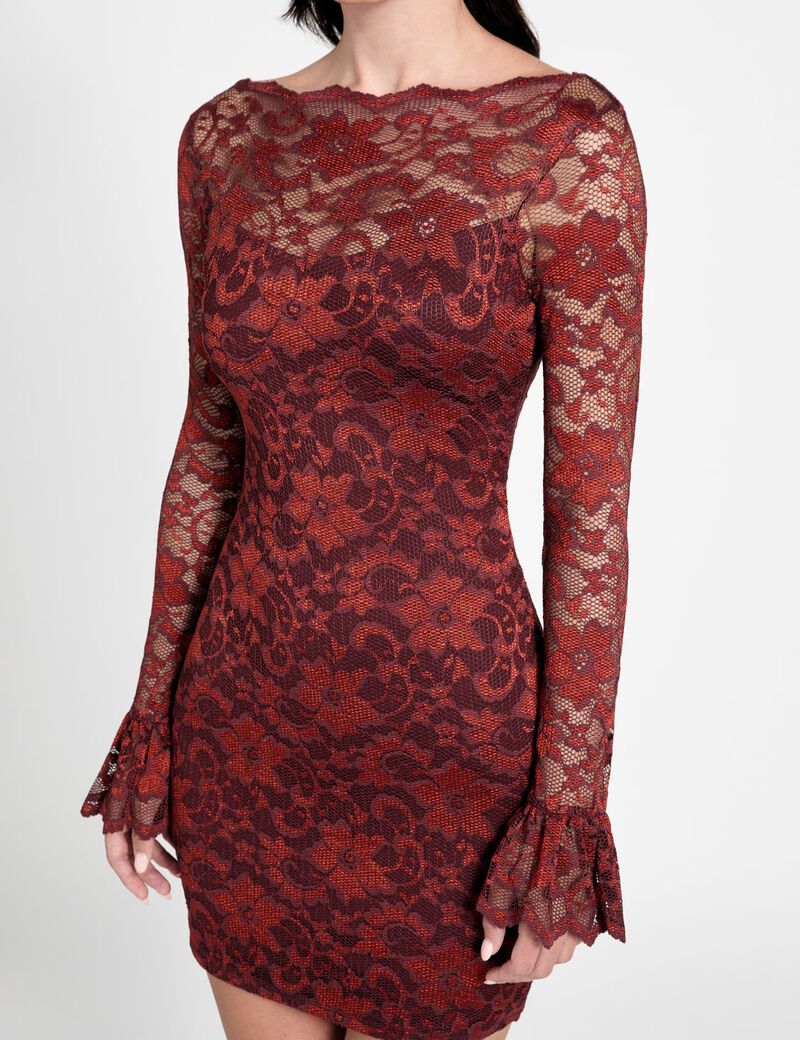 guess ls seraphina dress