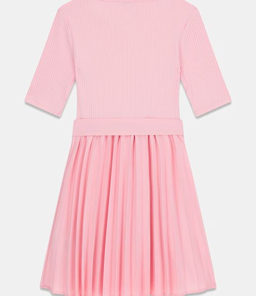 Pleated midi dress