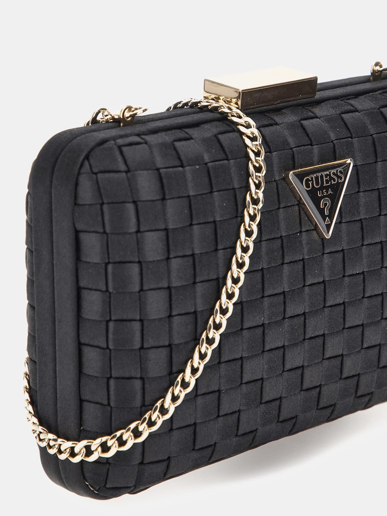 Twiller woven clutch
