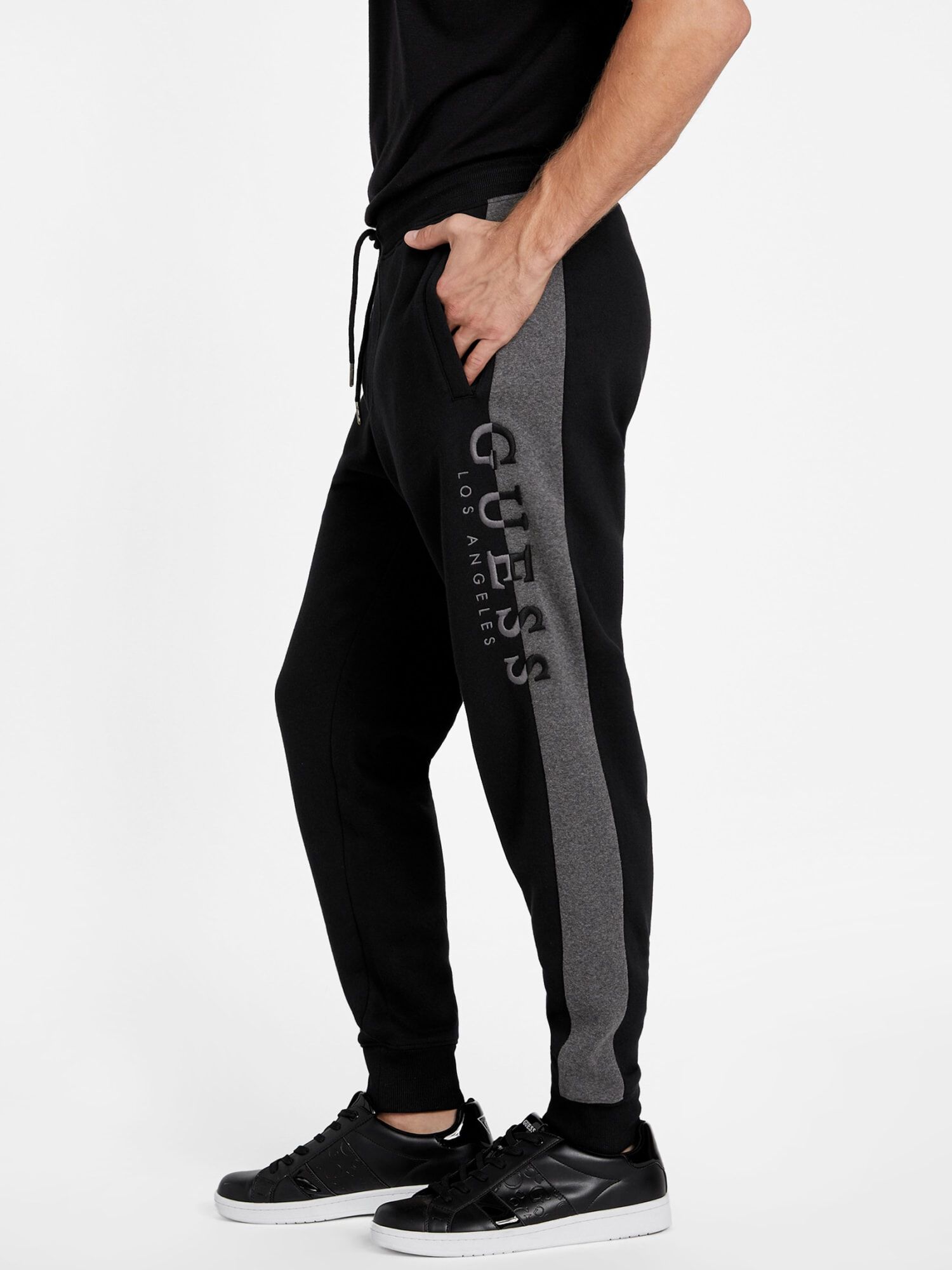 Guess track pants best sale