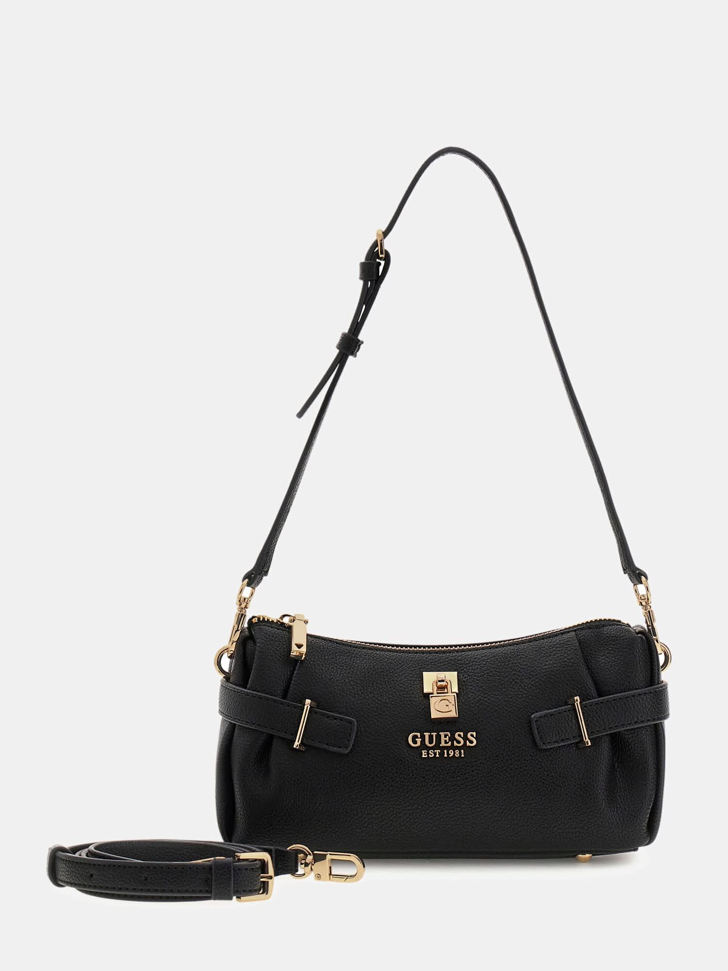 Shop GUESS Yesba Mini Shoulder Bag, Black | GUESS UAE