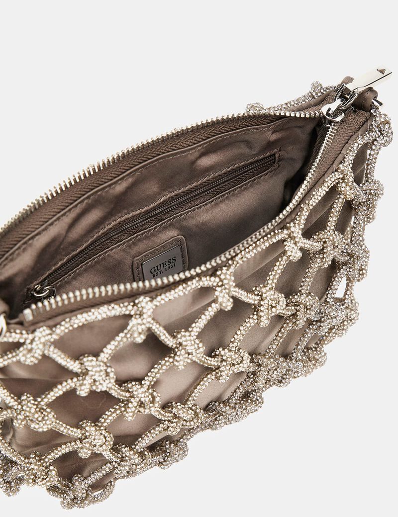 Zalina rhinestone mini shoulder bag