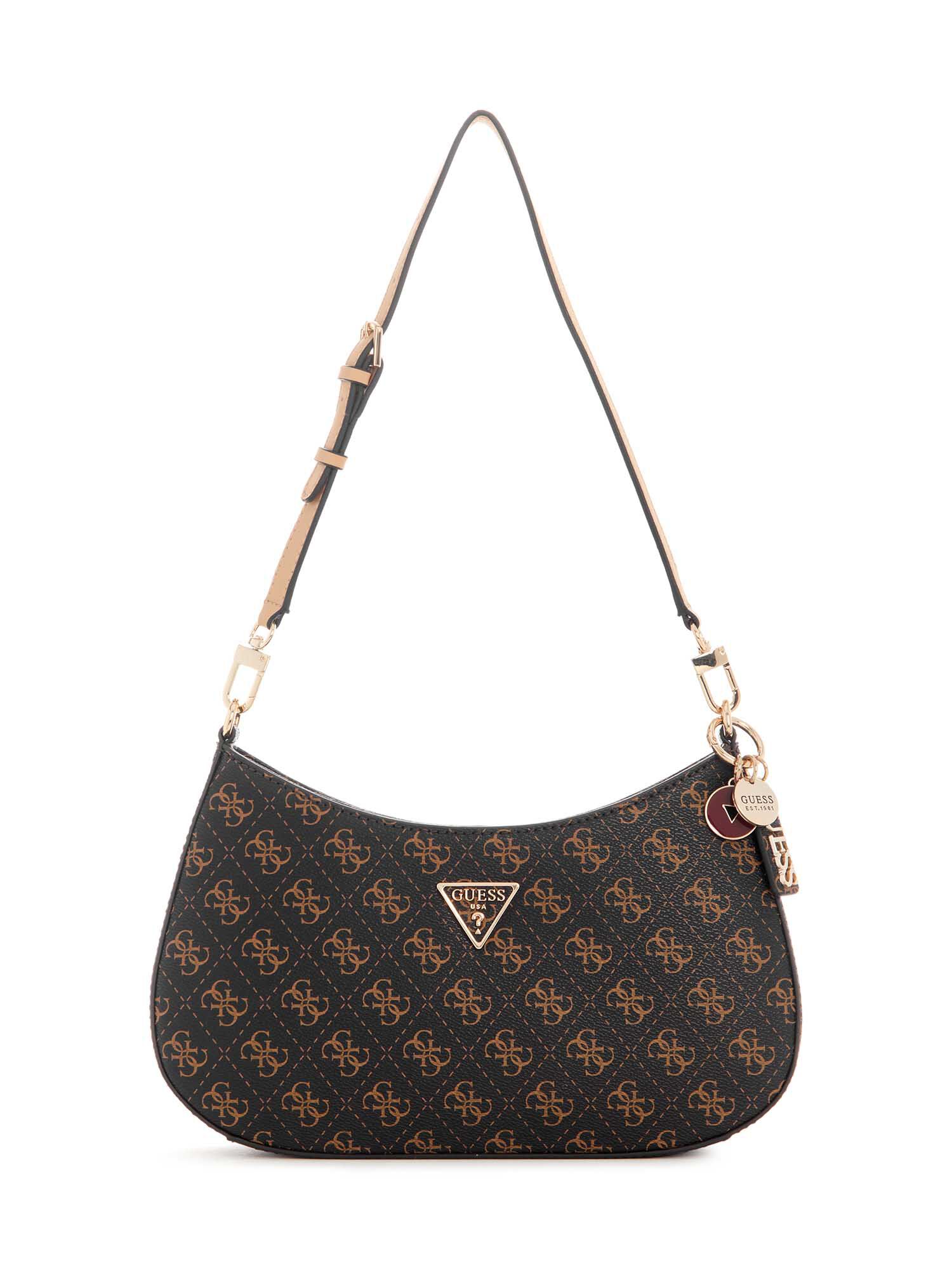 Shop GUESS Online Noelle Top Zip Shoulder Bag