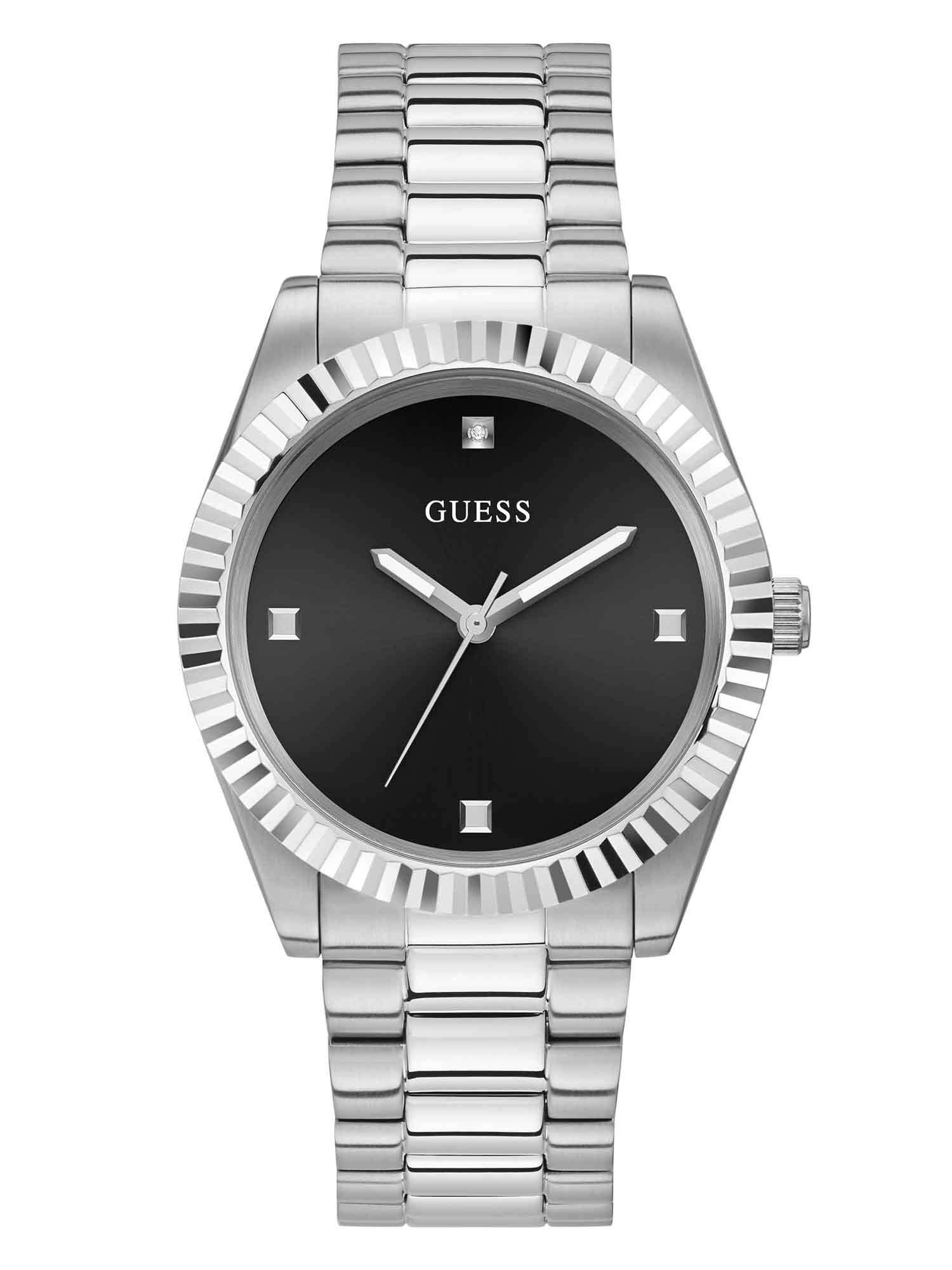 Guess black diamond watch top