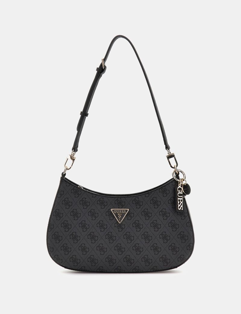 Shop GUESS Online Noelle 4G logo shoulder bag