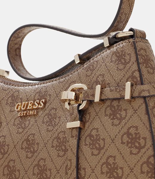 Leona Logo Shoulder  Bag