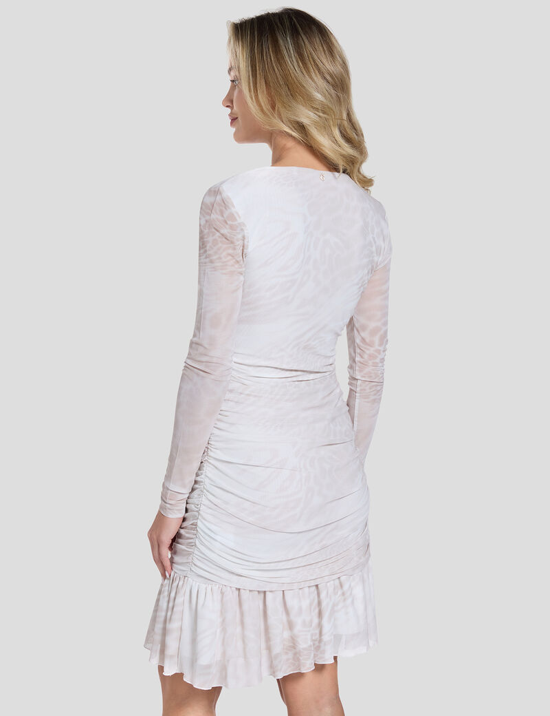Mesh mini dress