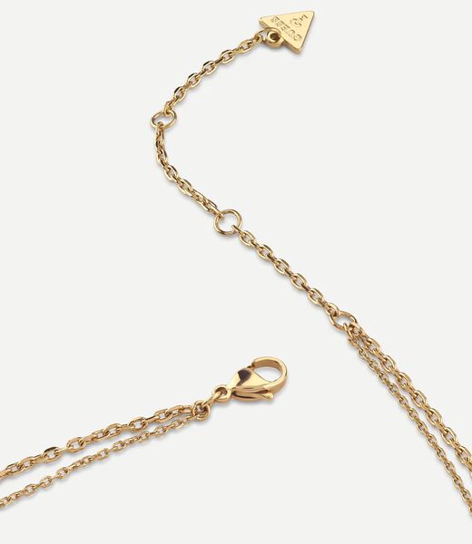 16 18 4G CZ BEAD DOUBLE NK