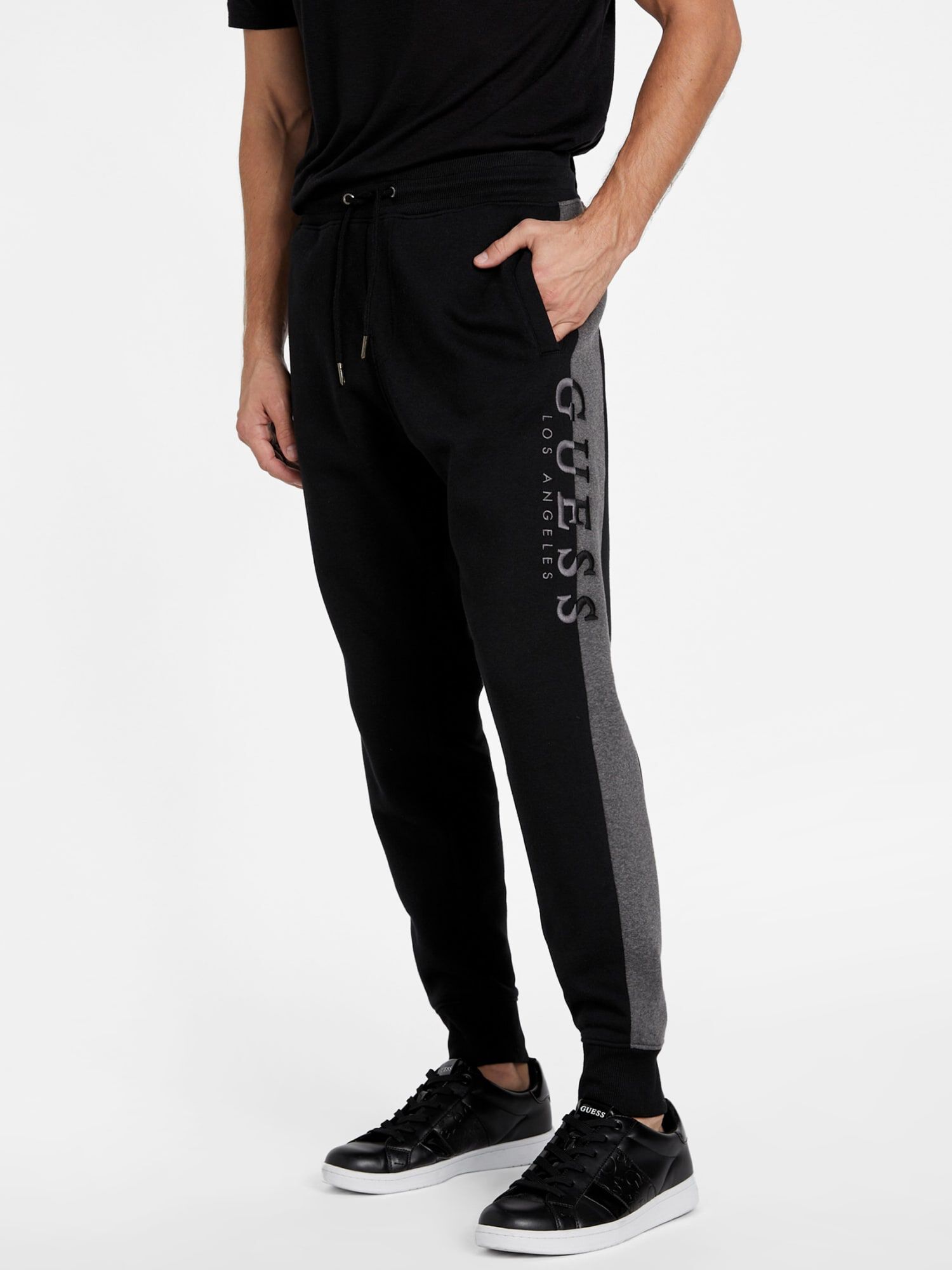 Guess jogger pants discount