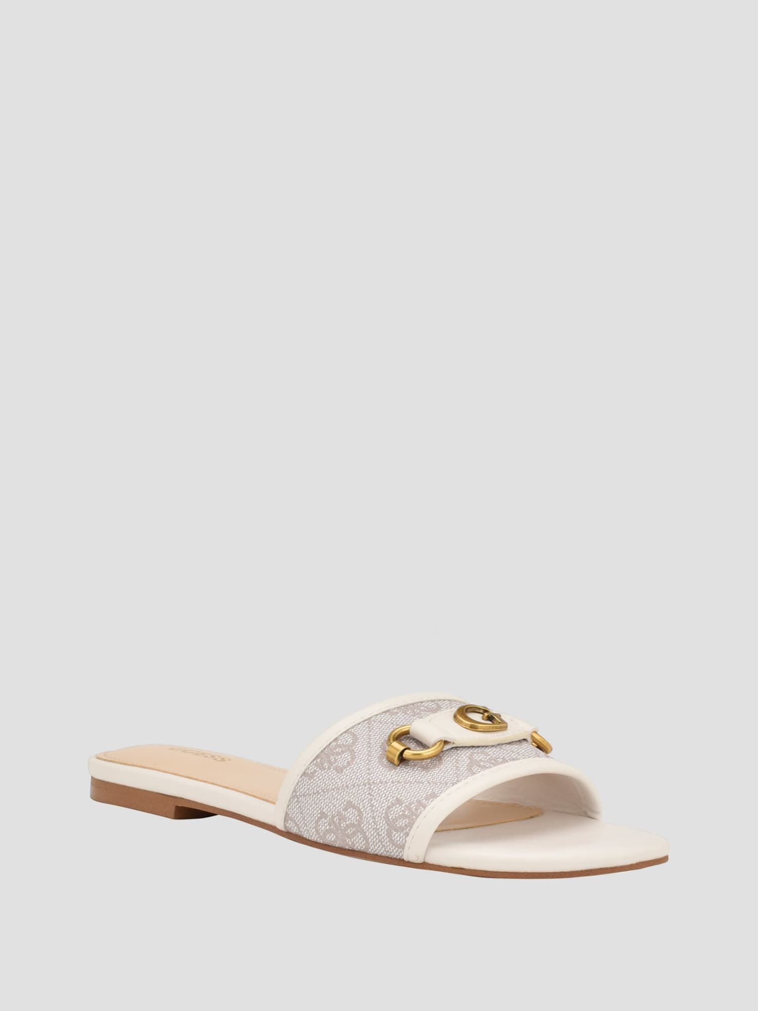 Guess women's slide sandals discount