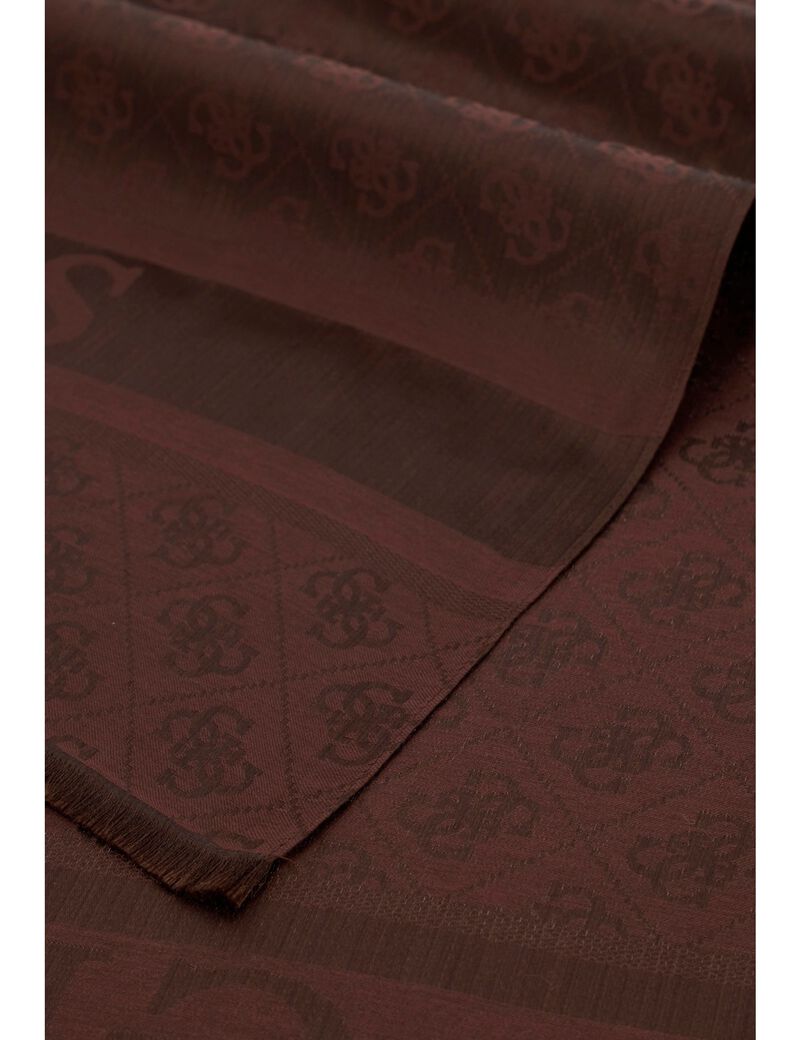 guess samantha j4g printed kefiah scarf