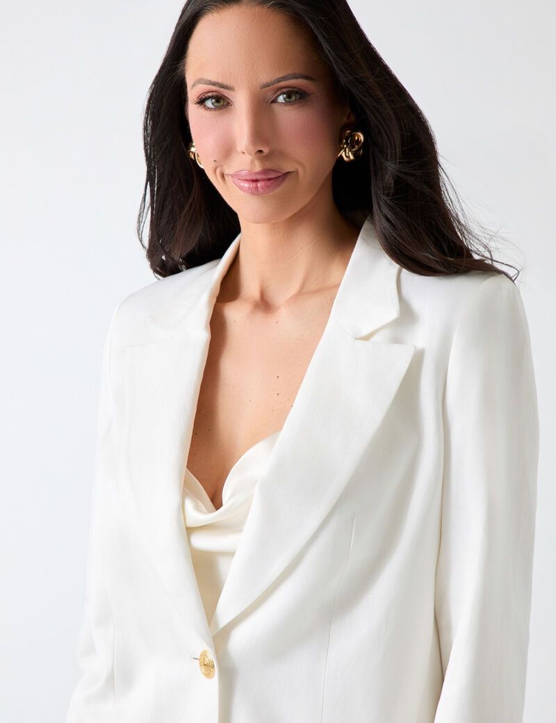 guess marciano single breasted blazer