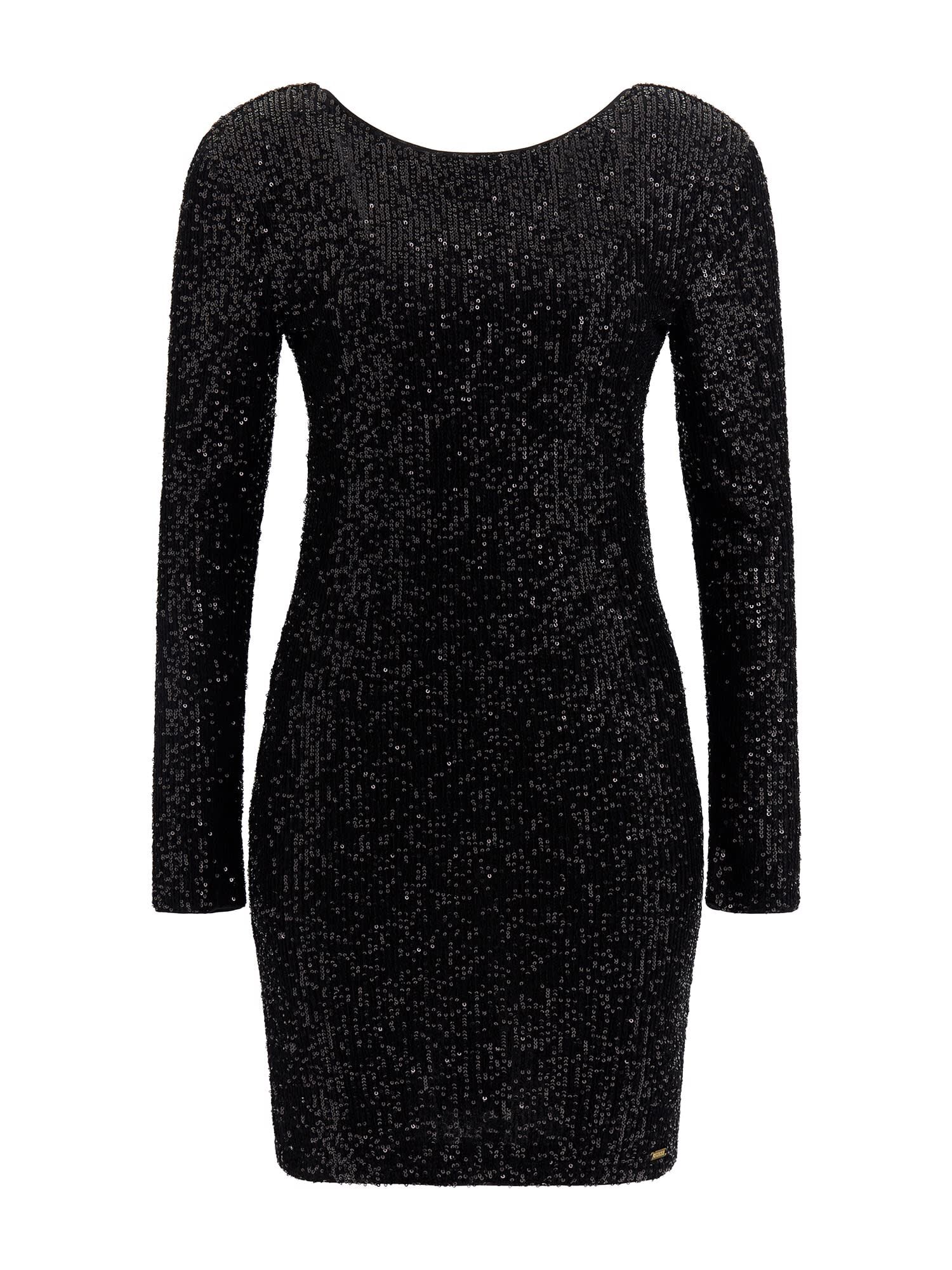 Guess black sequin dress 2025