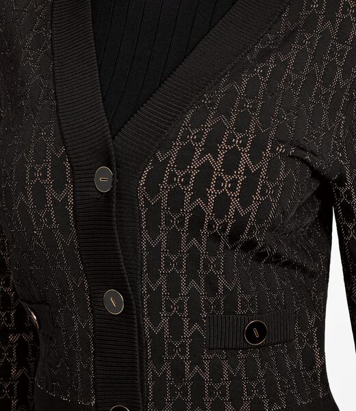 Marciano logo cardigan