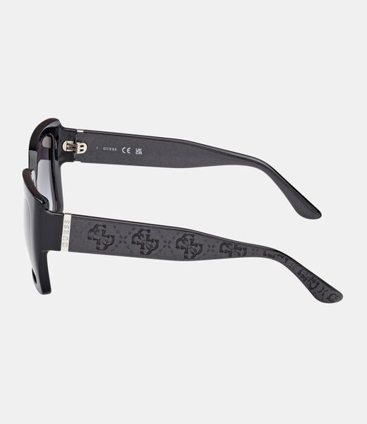 Square Quattro G Plastic Sunglasses
