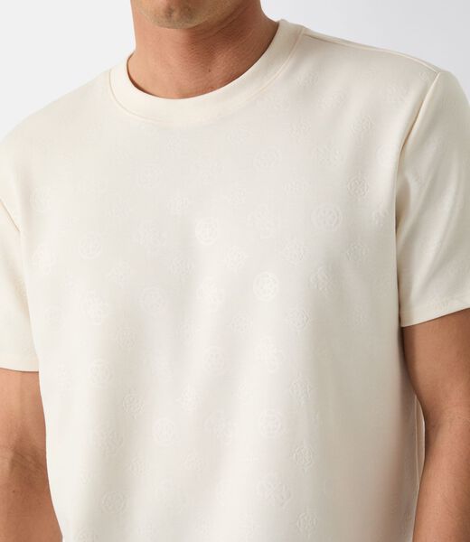 NICO EMBOSSED KNIT SS CREW