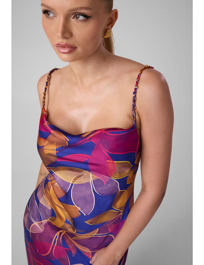 جيس marciano printed maxi dress