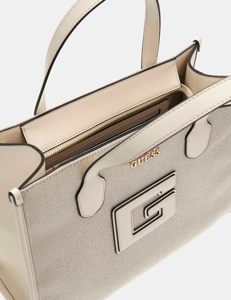 حقيبة يد جي ستاتس مزينة بشعار الماركة