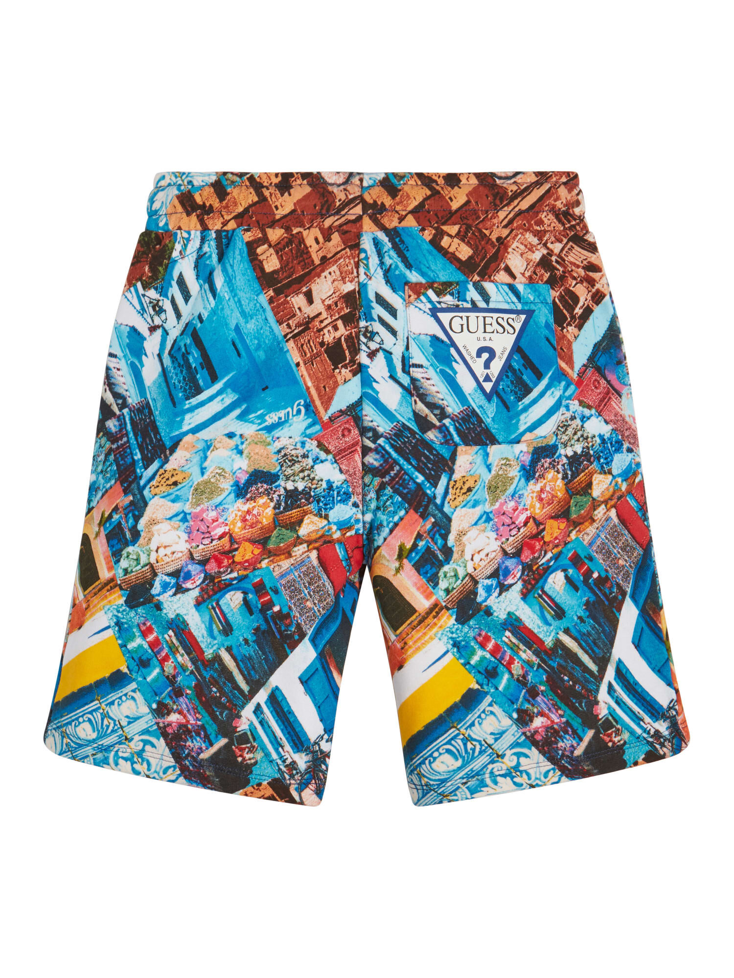 Shop GUESS Online All over print active shorts